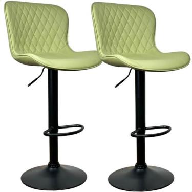 Imagem de Kit 02 Un Banqueta Para Cozinha Americana Alta Bar Balcão prime.office