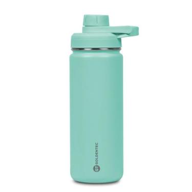 Imagem de Garrafa Térmica Inox Goldentec 500 ml para bebidas quentes ou frias co