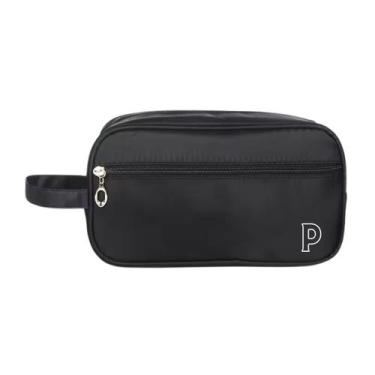 Imagem de Necessaire Bolsa Nylon Impermeável Personalizada Letra Nome - Mormino,