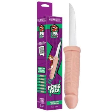 Imagem de Pênis Formato De Faca Acessório Humorístico em Forma de Faca para Chá de Lingerie A536