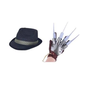 Imagem de Fantasia Freddy Krueger Garra 2 Peças Festas Halloween - MC Presentes