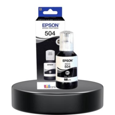 Imagem de Refil Tinta T504 Epson L4150 L4160 L6161 Preto