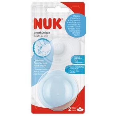 Imagem de Protetor de Mamilo Nuk com 2 Unidades  Silicone Ergonômico, Conforto e