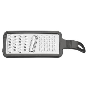 Imagem de Ralador Universal Easy Tramontina em Aço Inox Preto, Preto e Inox