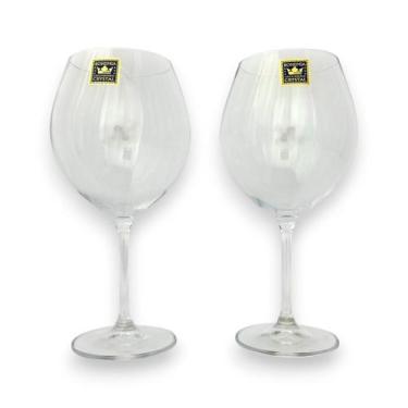 Imagem de 02 Taças Gastro Cristal Bohemia Gin Drink Coquetel Bar 750ml