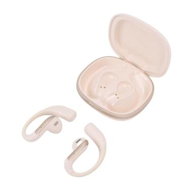 Imagem de Fockety Fones de Ouvido Sem Fio, Fones de Ouvido 5.4 5G Ultra Lightweight, IMAX Quality Sound, Ruído de Enc Ruído Mic, IPX7 à Prova D'água, Com Segurança de Vazamento de Som Físico (Cor da pele)