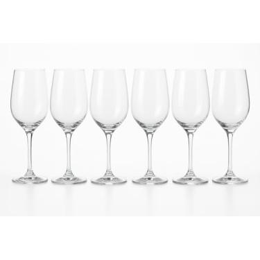 Imagem de Taça de Vinho Luxo 330ml – Conjunto com 6 Unidades | Vidro Fino e Resistente | Ideal para Vinhos Tintos e Brancos | Sofisticação para Jantares e Eventos Elegantes