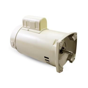 Imagem de Motor de bomba de piscina 355010S adequado para WhisperFlo WFE-4 e WFE-26 e SuperFlo SF-N1-1-1/2-AE, 1 cavalo-de-potência, 115/208-230 Volts, 1 velocidade, motor de piscina de flange quadrada