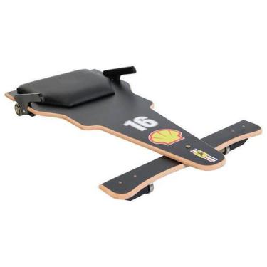 Imagem de Carrinho de Rolimã F1 Preto 16 em MDF - Multidecor