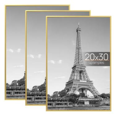 Imagem de Porta-retratos upsimple Gold 20x30cm, pacote com 3 para galeria de fot