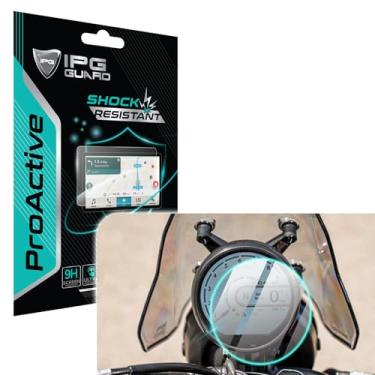 Imagem de IPG ProActive Compatível com Royal Enfield 2024 Guerrilla 450 (Dash/Flash) - 2023-2025 Himalayan 450 10.2 cm Painel de velocímetro 9H Dureza 9H Película Nano Cerâmica para GuerrillaPr.Ac