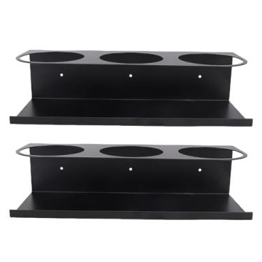 Imagem de TOPINCN Organizador da Xícara de água, Suporte para Garrafa de água de Montagem na Parede, Organizador de Economia de Espaço, Rack de Armazenamento de Garrafa de Ferro Com Tubos de (2pcs)
