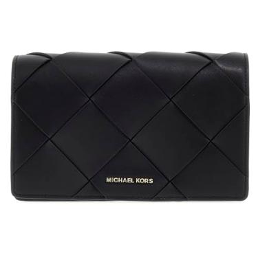 Imagem de Michael Kors Bolsa feminina Md Flap CHN Xbody, preto, Einheitsgröße