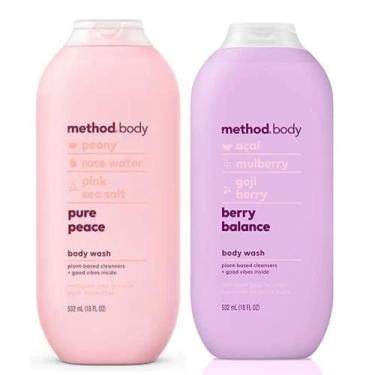 Imagem de Método de lavagem corporal Pure Peace + Berry Balance 532 ml (pacote 2