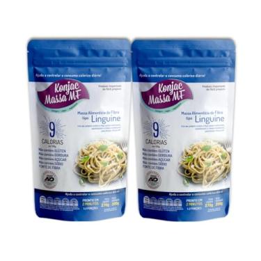 Imagem de Macarrão Konjac Massa MF Linguine Zero Carboidrato 2 Unidades 270g