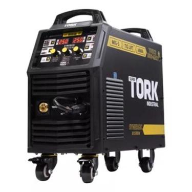 Imagem de Maquina Solda Inversora Mig Mag Gas Flex 250a Tig Lift Mma - TORKSOLDA