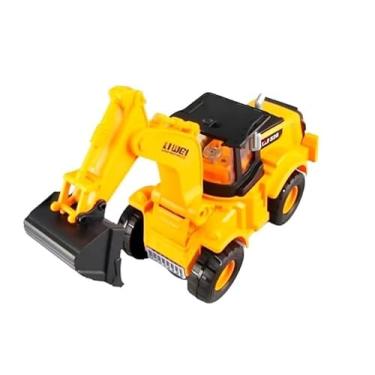 Imagem de Escavadeira de Brinquedo com Luz, Miniatura, Brinquedo Infantil