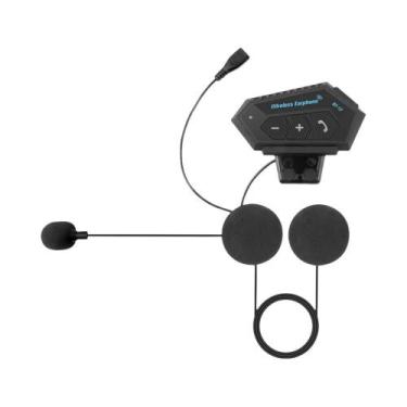 Imagem de Fone De Ouvido Bluetooth Para Capacete De Motocicleta Sem Fio Estéreo 