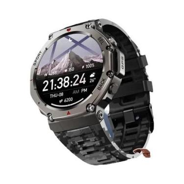 Imagem de Relógio Inteligente GPS À Prova d'Água De Grau Militar 5ATM AMOLED HD 