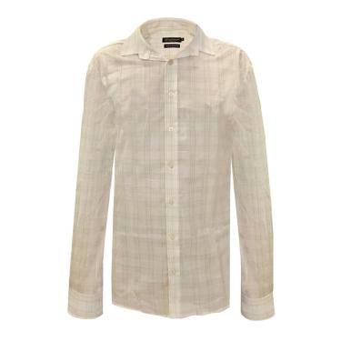 Imagem de Camisa Individual Mc Comfort Xadrez Verde Claro-Masculino