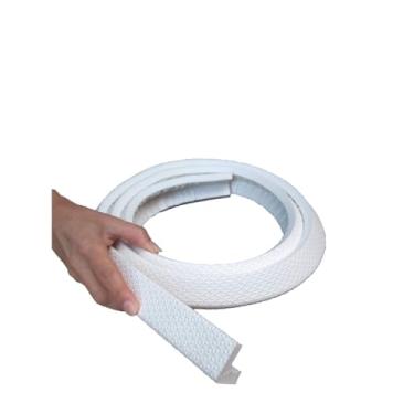 Imagem de Protetor De Quina Para Móveis - Cantoneira Adesiva Em Com 2 Metros (Branco)