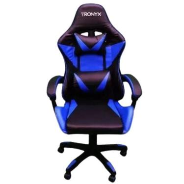 Imagem de Cadeira Gamer Giratória Apoio Lombar Apoio Braço