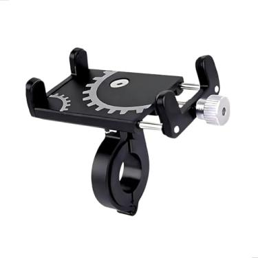 Imagem de Suporte Para Celular GPS Bike Bicicleta E Moto Em Aluminio Articulado 360º Guidão Universal