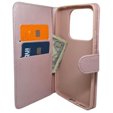 Imagem de Capa Carteira para Xiaomi Redmi Note 14 5G Rose