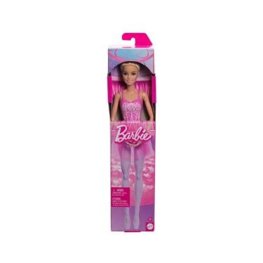 Imagem de Boneca Barbie Bailarina Loira Vestido Rosa Hrg34 Mattel MATTEL
