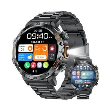 Imagem de Relógio Inteligente Militar À Prova D'água LIGE LED Com Lanterna SOS, 