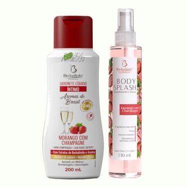 Imagem de Kit Sabonete Íntimo Líquido e Desodorante Body Splash Bio Instinto