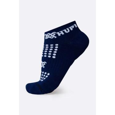 Imagem de Meia Curta para Corrida HUPI Running Pro Azul Marinho, UNICO, Azul mar