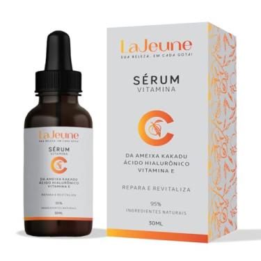 Imagem de Serum Vitamina C + Ácido Hialurônico + Vitamina E + Ureia - Sérum Facial - 95% Ingredientes Naturais - Clareia, Revitaliza, Restablece, Hidrata e Tonifica a Pele – Ideal para todos os tipos de pele– 30 ml