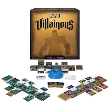 Imagem de Jogo de Tabuleiro Estratégico Ravensburger Marvel Villainous Infinite Power - Desafie sua Mente com os Vilões Mais Icônicos da Marvel!