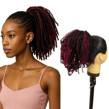 Imagem de Rabo De Cavalo Curto Com Ajuste Cacheado Dread Pixi Locs - bbless, 1bb