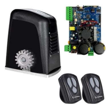 Imagem de Motor Automatizador Para Portão Industrial DZ Durata Tsi Pro Max 1HP 2000kg Trifásico Garen + 2 Tx