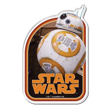 Imagem de WinCraft Star Wars Star Wars Star Wars/Nova Trilogia BB-8 EP7 Ímã de acrílico premium cardado WinCraft Star Wars/Nova Trilogia BB-8 EP7 Cardado Premium Acrílico Ímã Multicolorido, NA