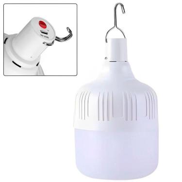 Imagem de Lâmpada Led Branco Recarregável De Emergência Usb á Bateria