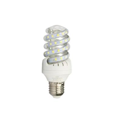 Imagem de Lampada led espiral milho power xl e27 7w 6500k