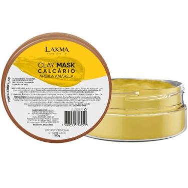 Imagem de Máscara Facial Argila Amarela Em Creme Clay Mask 150g Lakma