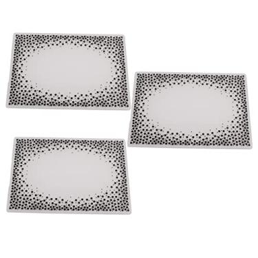Imagem de Acouto 3 Unidades de Pastas de Gravação de Plástico Com Textura Convexa Côncava Exclusiva para Convites e Artesanatos DIY