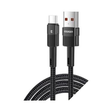 Imagem de Cabo USB Tipo C De Carregamento Rápido 6A Para Huawei P40 pro P30, Cab