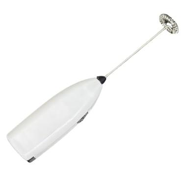 Imagem de Mini Mixer Misturador Portátil Elétrico para Cappuccino, Café, Achocolatado 20cm (Branco)