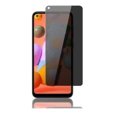 Imagem de Kit 2x Películas De Vidro 3D Privacidade para Samsung Galaxy A11 Anti 