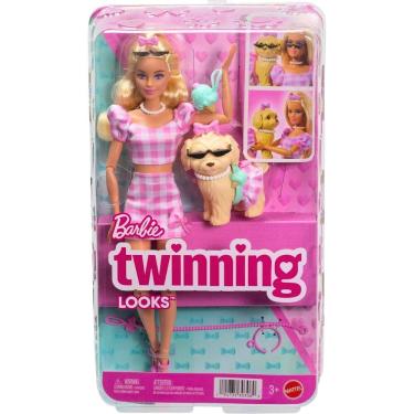 Imagem de Barbie Fashion Malibu e Cão Combinação Looks JFP36 Mattel