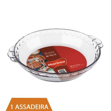 Imagem de Refratário de Vidro Forma Redonda Filetada 600ml Marinex - NADIR FIGUE