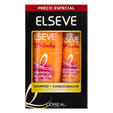 Imagem de Shampoo 375ml + Condicionador 170ml Elseve Longo dos Sonhos