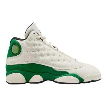 Imagem de Tênis Air Jordan 13 Retro Court of Legends Grade School Lifestyle (vela/preto/verde pinheiro), Vela/preto/verde pinho, 21