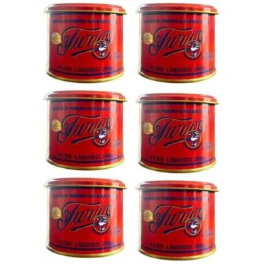 Imagem de manteiga turvo sem conservante kit com 6 latas de 500g cada