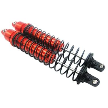 Imagem de X- Conjunto de amortecedor dianteiro traseiro 1/5, vermelho, 2 peças, modelo 77086-4